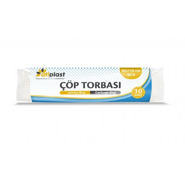 Atiplast Kalin Jumbo Cop Torbasi 80*110